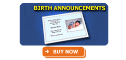 OC print shop - printing online - birth announcements